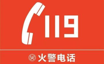 119活动总结范文推荐5篇