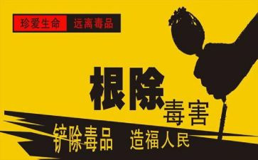 禁毒626活动总结6篇