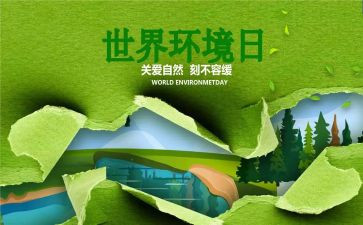 环境日2023活动总结精选6篇