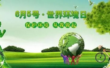 环境日的活动总结优质7篇