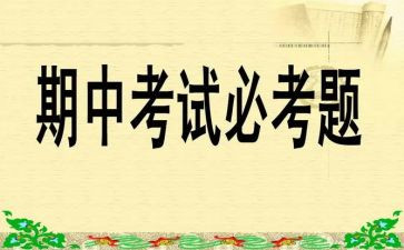 我的期中考试作文8篇
