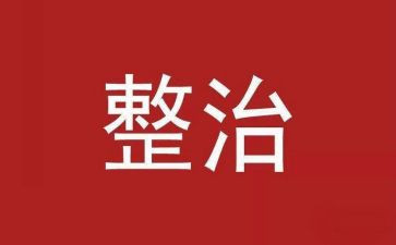 整治类调研报告8篇