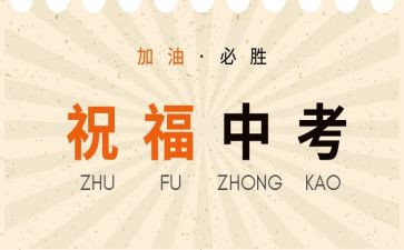 中考工作总结模板7篇